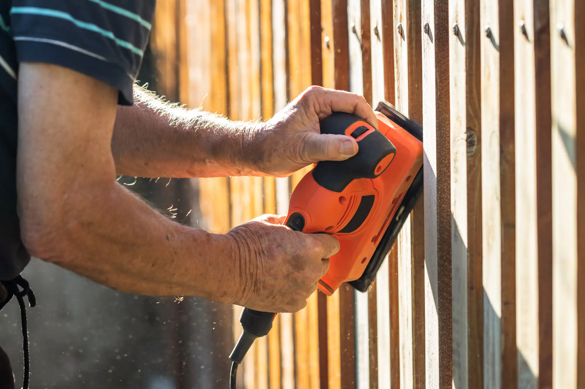 Best Fence Long Island crew at work in Suffolk County