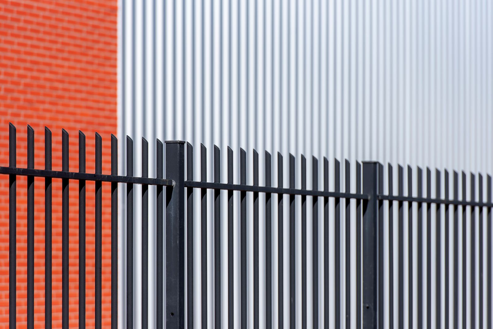 Aluminum ornamental fence installed in Suffolk County