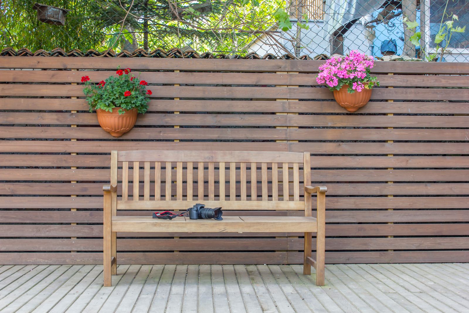 Garden and backyard fencing in Suffolk County